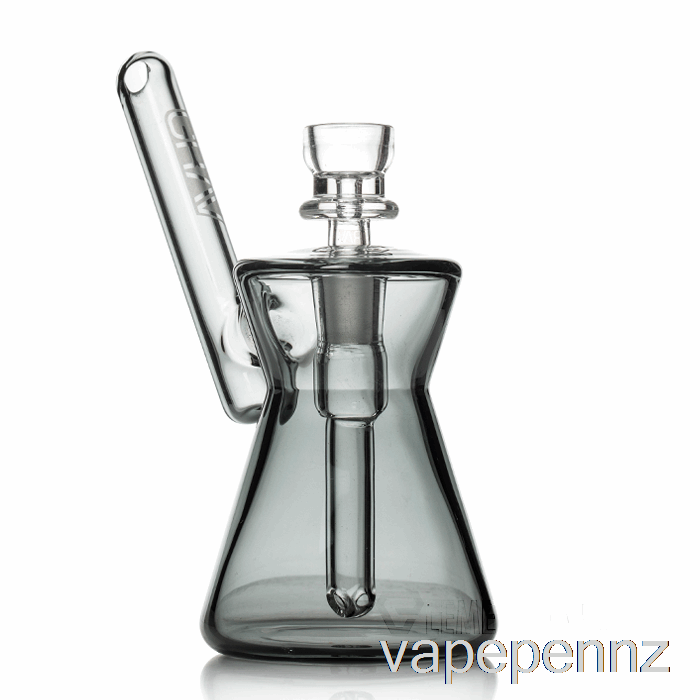 GRAV Hourglass Pocket Bubbler Smoke Grey VAPE NZ